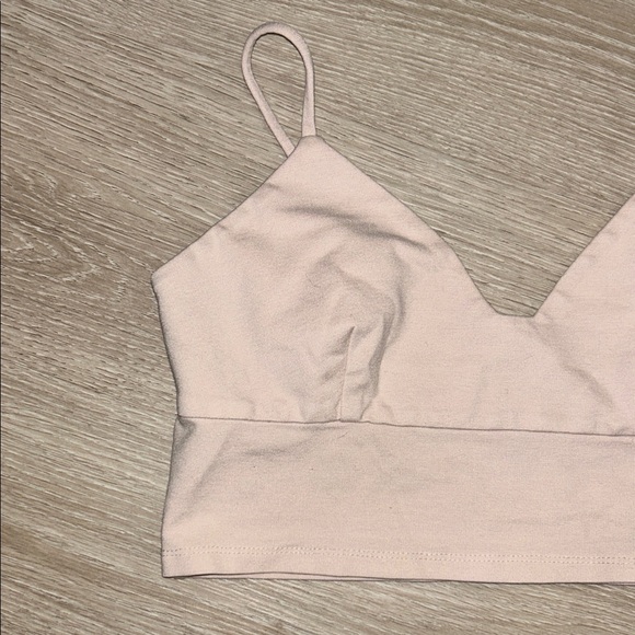 Libby Story Light Pink Strappy Bralette - Picture 3 of 8